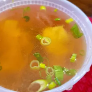 Wonton soup