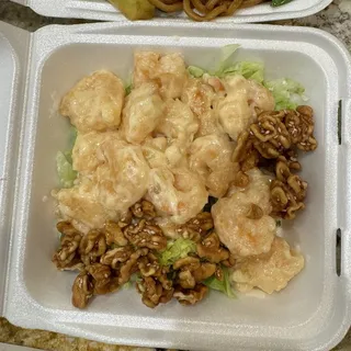 Honey Walnut Prawns