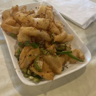 Fried Calamari w/Salt & Pepper