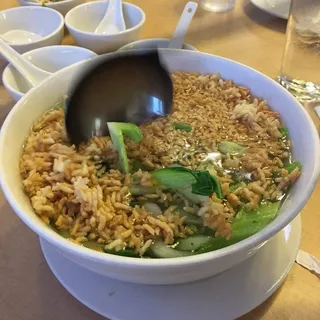 Sizzling Rice Soup