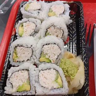 California roll ($7.99)