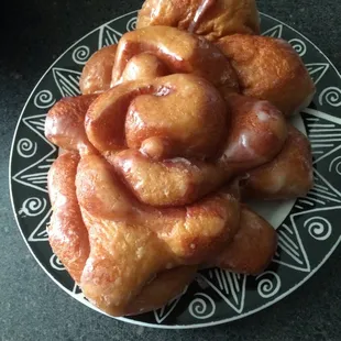 My favorite go to donut here, the pine cone! You only need one to fill you up!