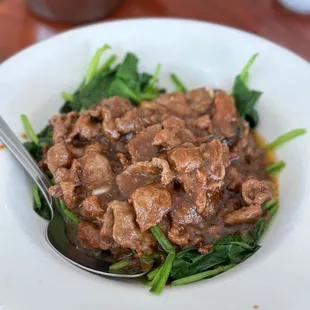 Lamb with sacha sauce