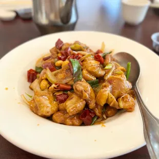Kungpao Spicy Diced Chicken