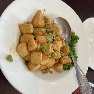 Egg Yolk Tofu