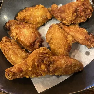 Fried Chicken Wings!!! Nice and crispy. Great flavor.