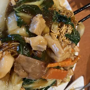 Chicken Chow Mein crispy