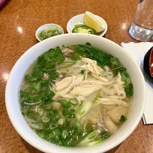 Pho ga or chicken pho, good!