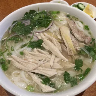 Chicken Rice Noodle Soup