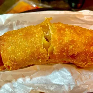 Biggest miss of the order. Shrimp Egg Roll looked great, a bit small, the wrapper was just fine. The interior sadly was inedible.