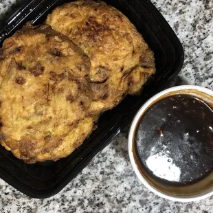 71. Roast Pork Egg Foo Young