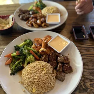 Hibachi combo, always perfect