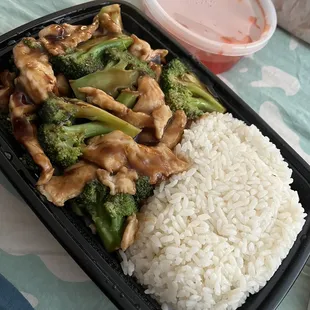 Chicken and Broccoli