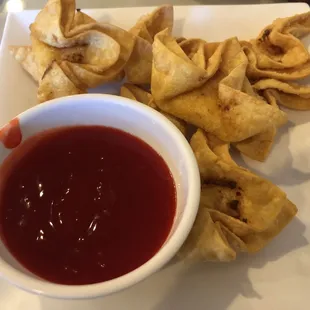 Crab puffs