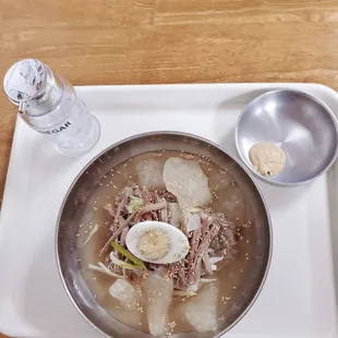 Cold Naengmyun soup