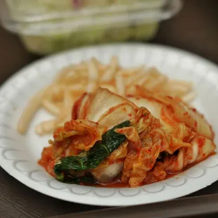 Kimchi Side Dish (was offered by the Lady)