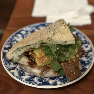 Sesame Scallion Sandwich