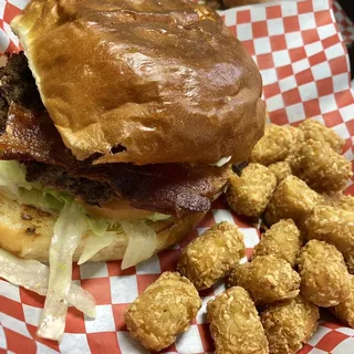 Bacon Avocado Burger Combo