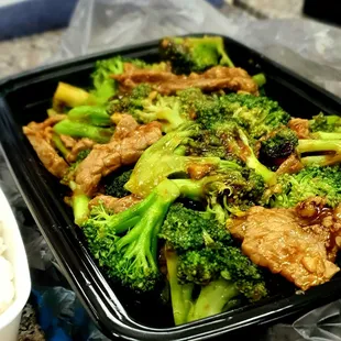 Beef and broccoli