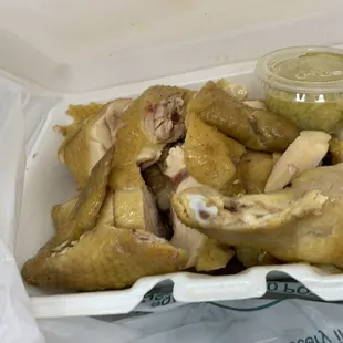 better, but still bloody chicken