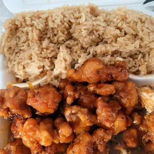 Orange chicken
