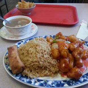 Sweet and sour chicken