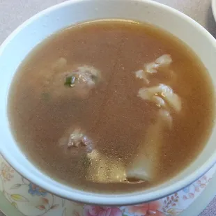 Wonton soup