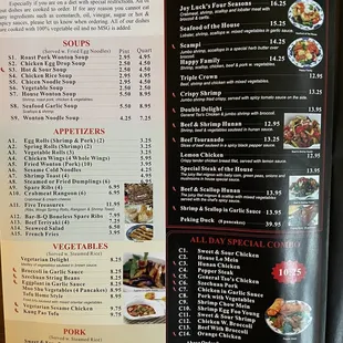 Menu June 2021