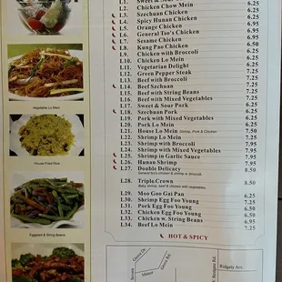 Menu June 2021