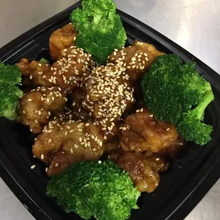 Honey sesame chicken