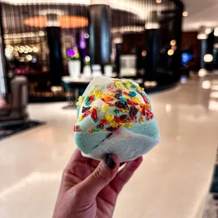 Cereal milk Macaron Ice Cream Sandwich