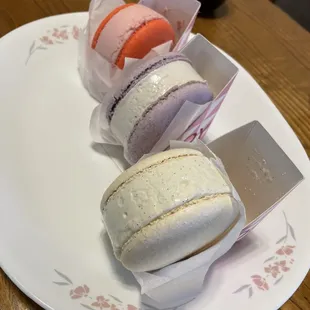 (Left to right) Strawberry Coconut, Lavender, Vanilla