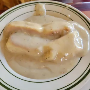 Sausage and biscuits