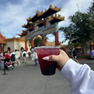 Honey hibiscus iced tea ($7.75)