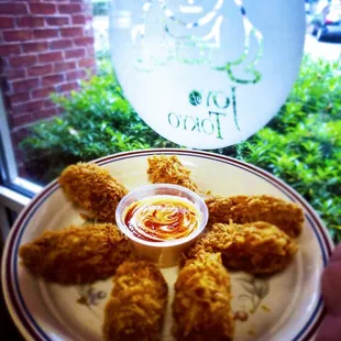 Golden Crispy Fried Oysters