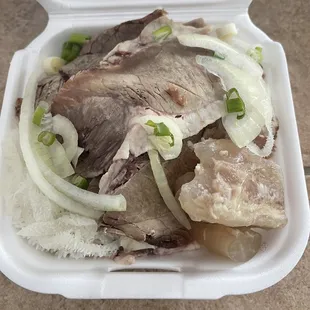 To go pho with everything.