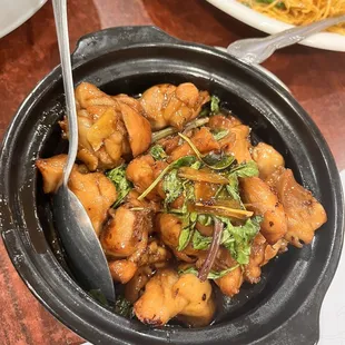 House Special Chicken with Basil