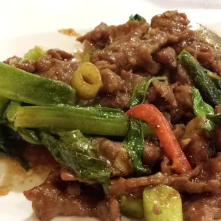 Beef with Satay Sauce (Taiwanese Style)
