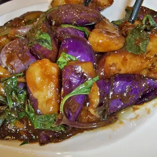 Eggplant with Basil
