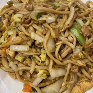 Fried Thick Noodles-Shanghai Style