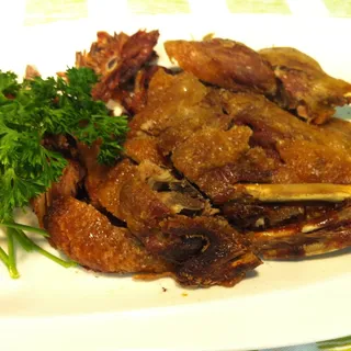 Half Crispy Skin Duckling