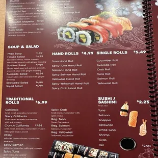 Menu - Sept 2024