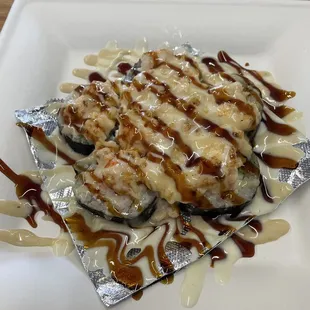 Volcano roll...a real winner!!!