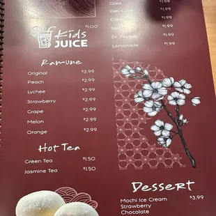 Menu - Sept 2024
