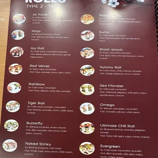 Menu - Sept 2024