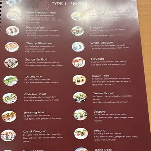 Menu - Sept 2024