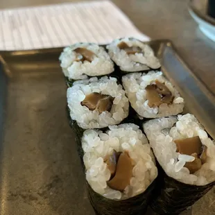 Mushroom sushi