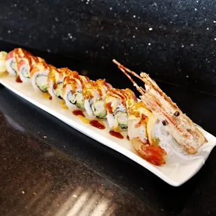 Drunken Dragon roll