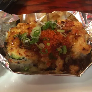 Baked Lobster Roll