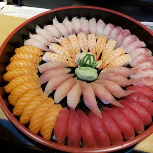 Sushi platter